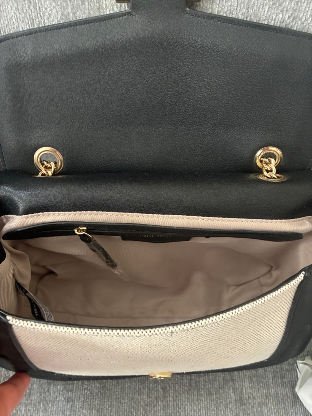 Nine West Black Convertible Flap - Picture 4 of 7
